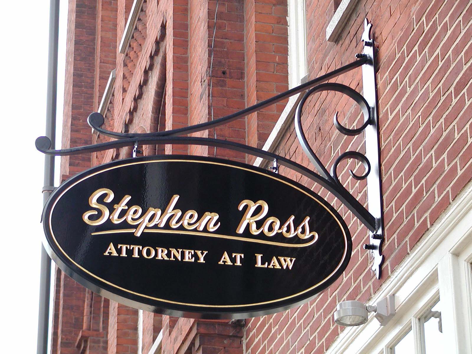 Кованые кронштейны для вывесок