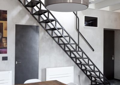 Изготовление металлической лестницы по дизайну архитектора Roberto Murgia