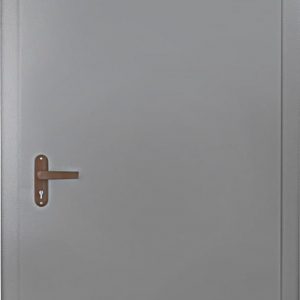 Металлические двери для котельной с покрытием эмаль